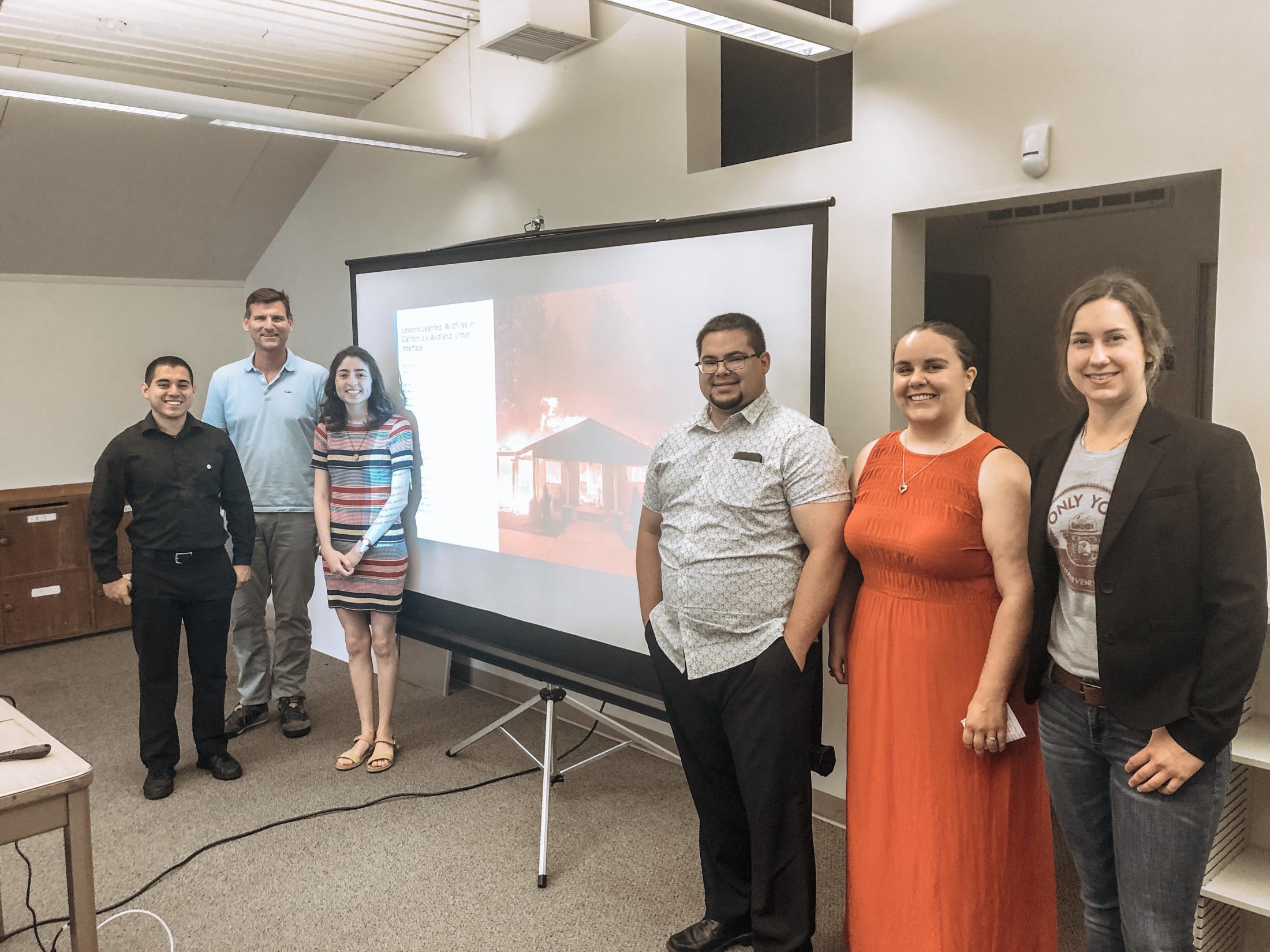 EPM students presenting their Policy Clinic Projects