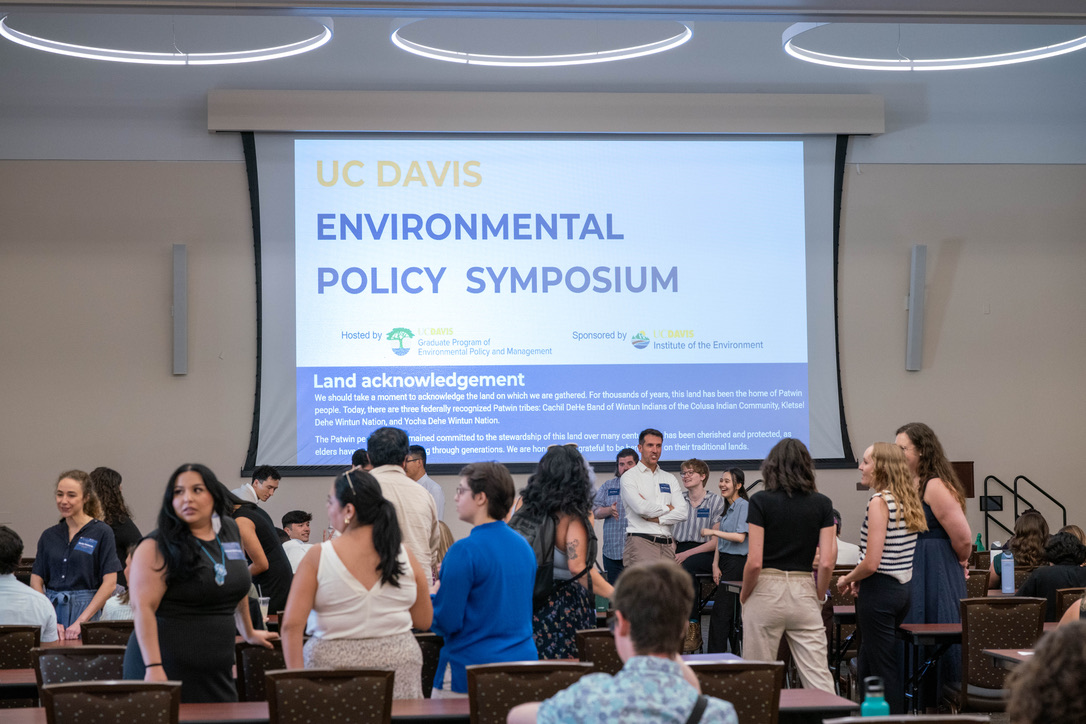 Students at the Environmental Policy Symposium 2025