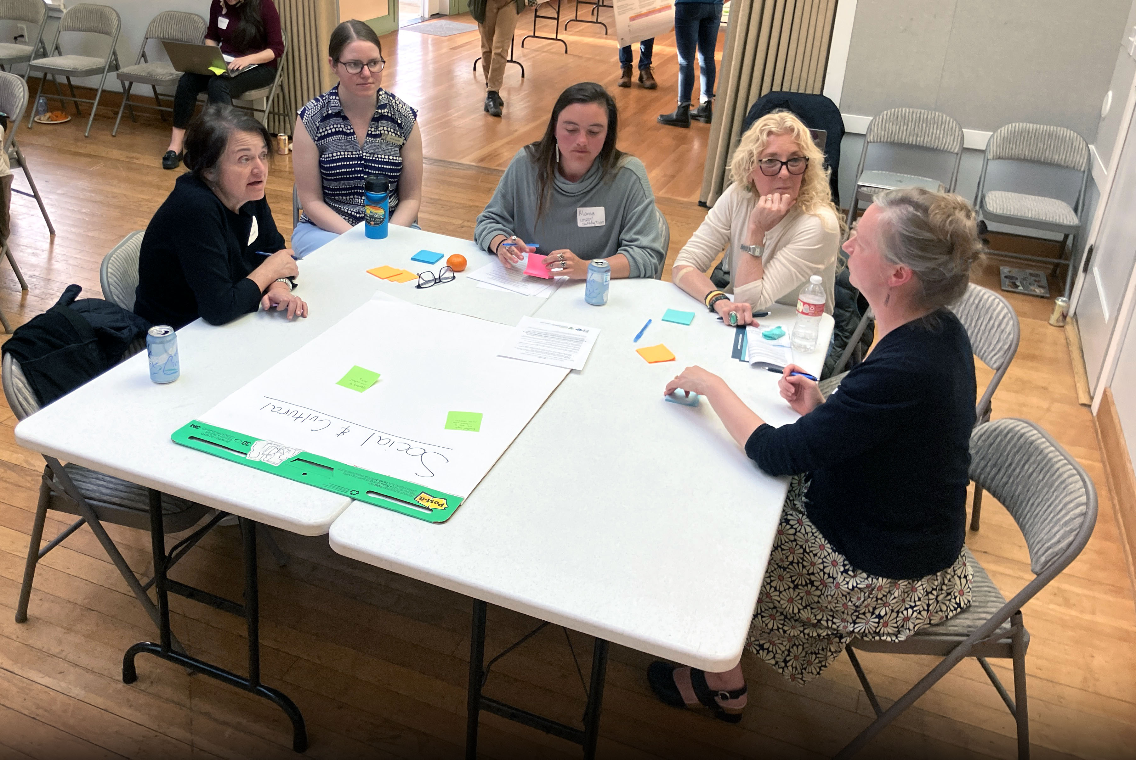 Focus groups to inform indicators were held near all five marine reserves in Oregon. Upper: Cape Falcon Focus Group. Lower: Cape Perpetua Focus Group.