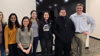 AEP at UC Davis officers with CEQA workshop speaker Chris Mundhenk