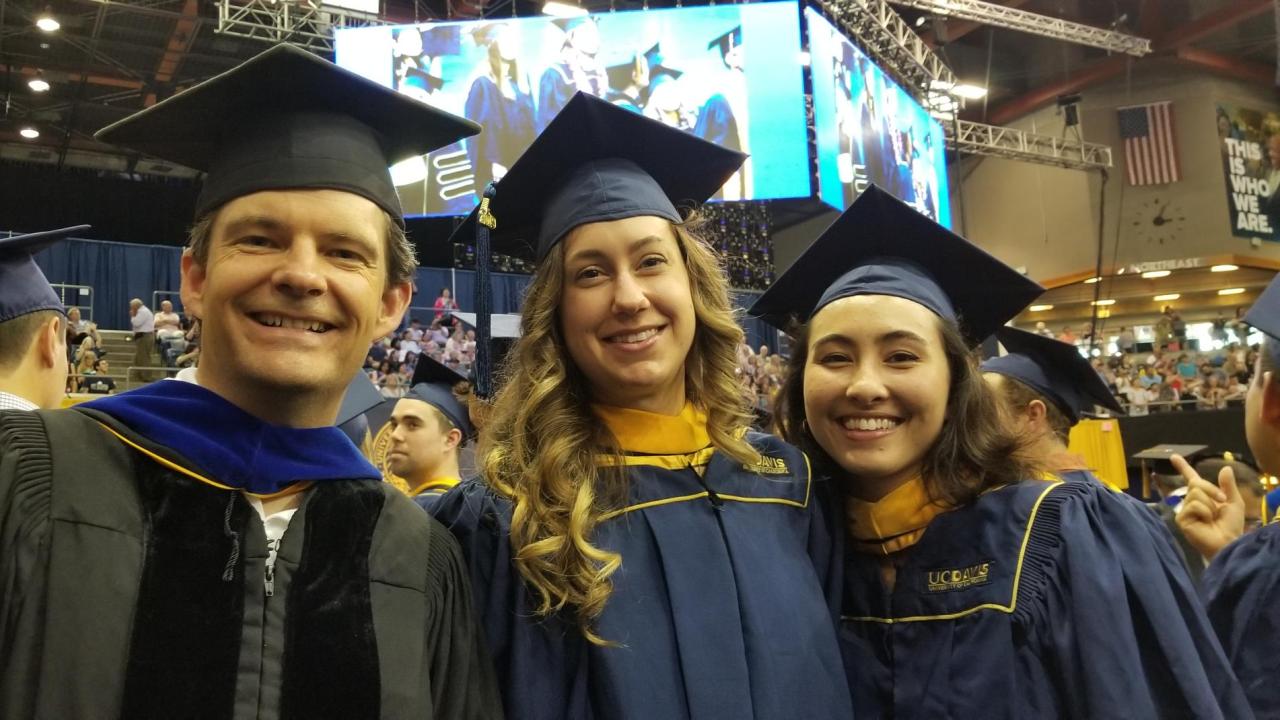 EPM students & Chair at UCD commencement
