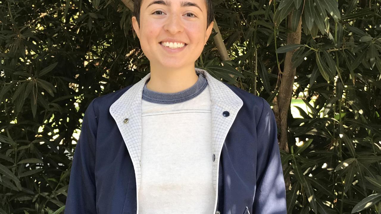 Emily, a student in the Master of Science in Environmental Policy and Management program at the University of California, Davis
