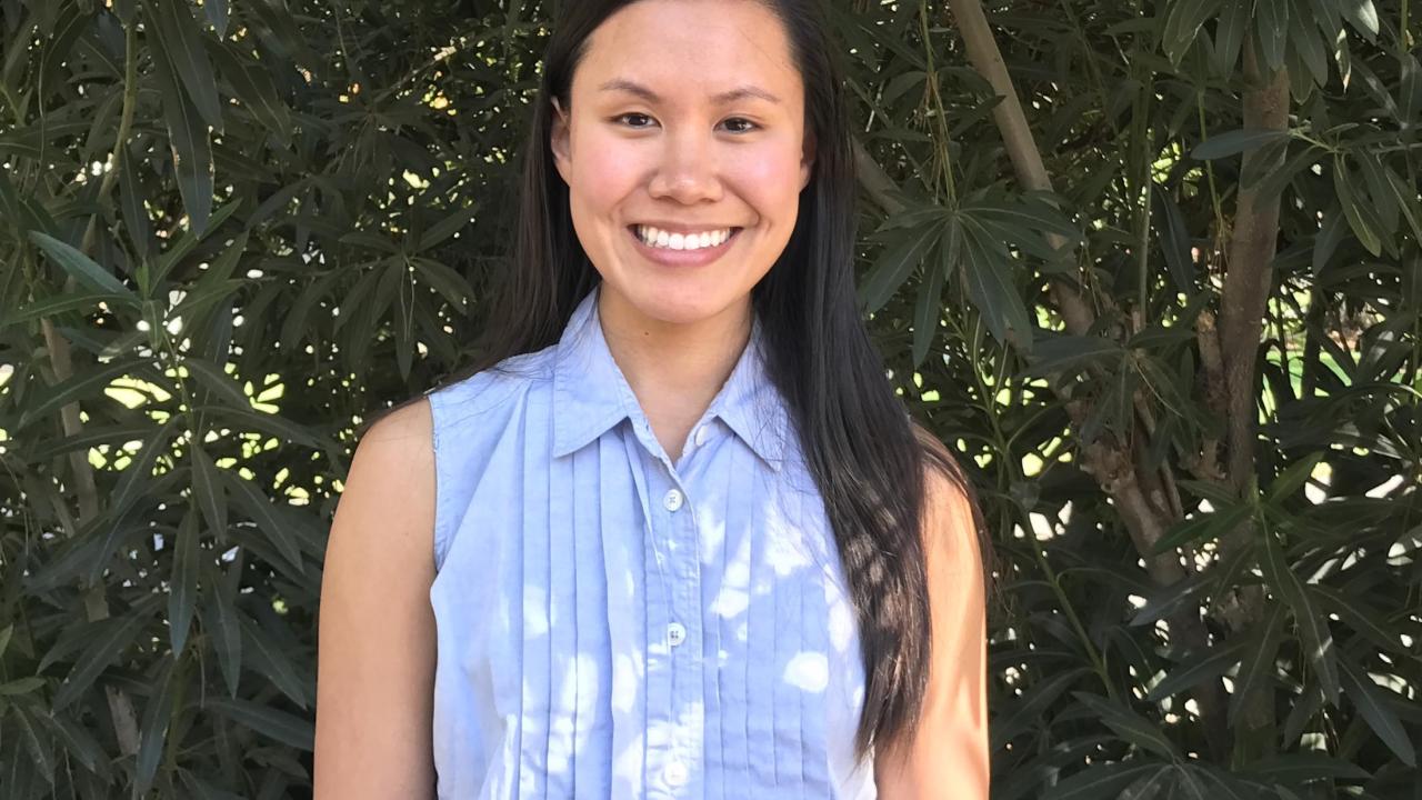 Tiffany Hoang, current Environmental Policy & Management student