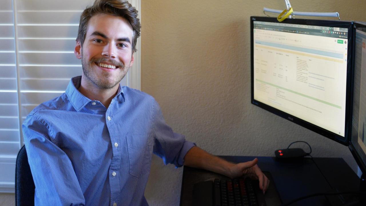 Environmental Policy & Management student Graham