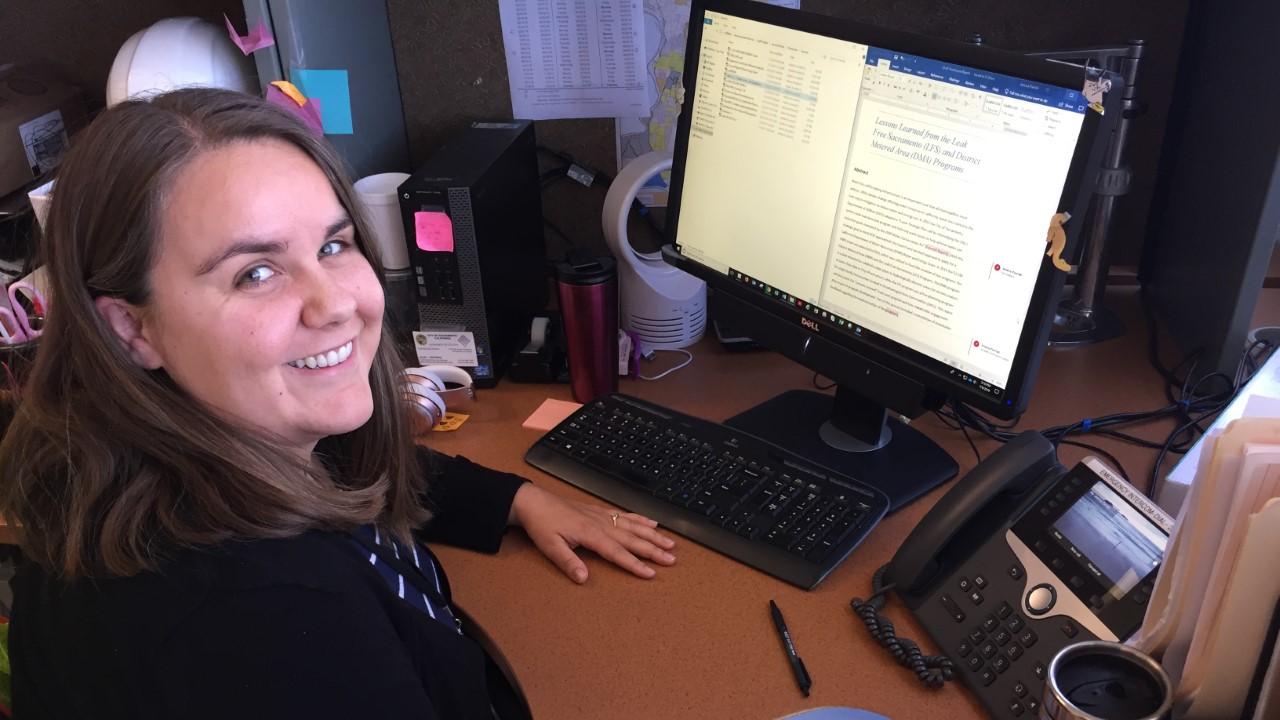 Environmental Policy & Management student Jessica