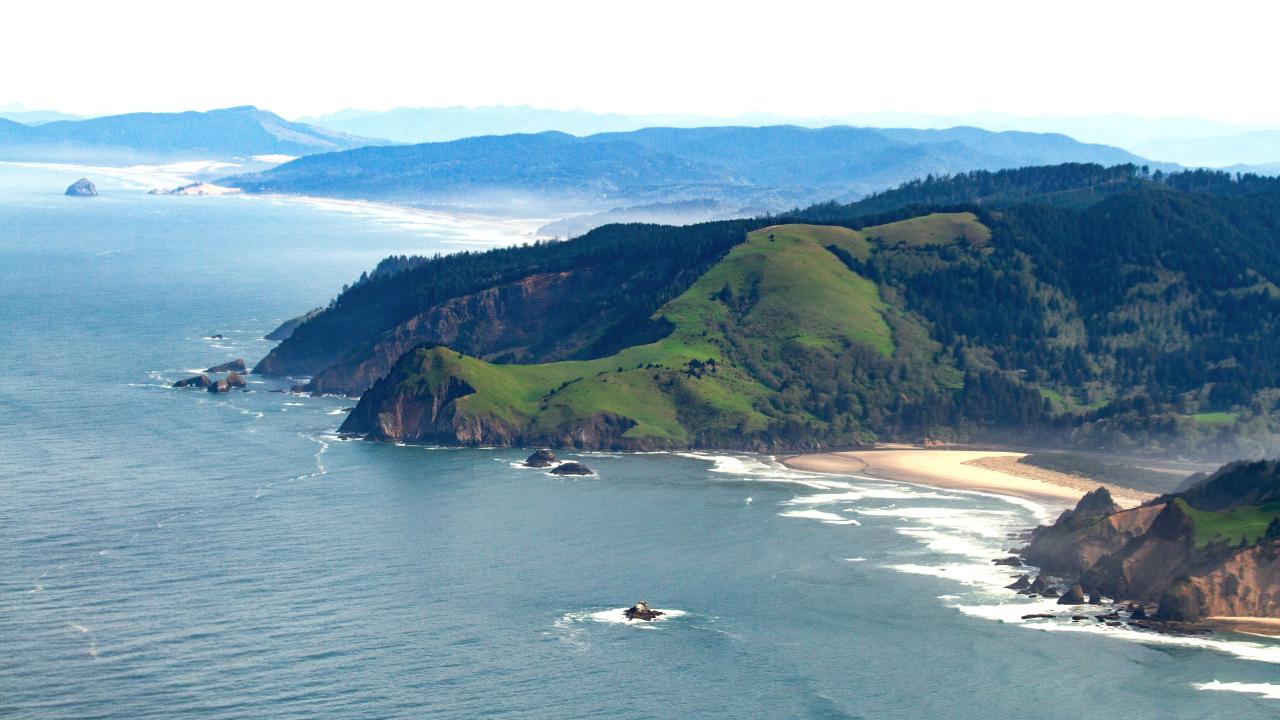 Cascade Head Marine Reserve is one of five marine reserve sites in Oregon. Credit: ODFW Marine Reserves.