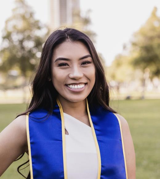 Environmental Policy & Management student Abegail