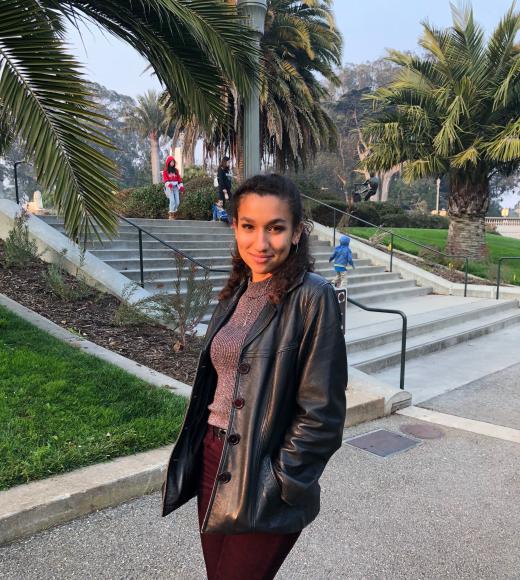 Environmental Policy & Management student Antonia