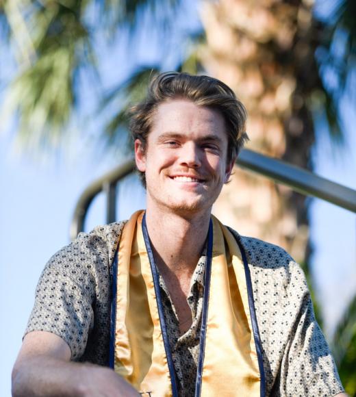 Environmental Policy & Management student Jake