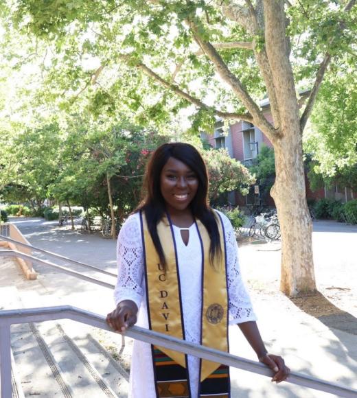 Environmental Policy & Management student Andrea