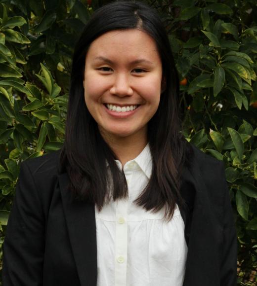 Tiffany, a student in the Master of Science in Environmental Policy and Management at the University of California, Davis.
