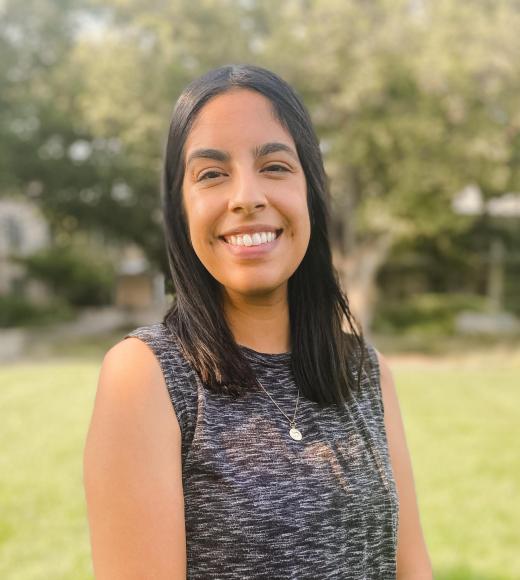 Environmental Policy and Management student Amber Ceja