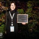 EPM student, Emily Zakowski, at the Global Climate Action Summit.